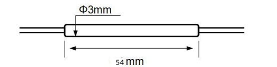 1550nm單模光纖分路器尺寸圖